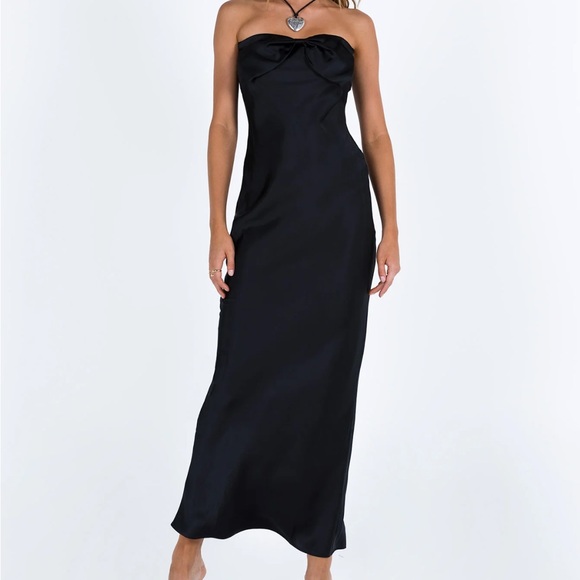Princess Polly Dresses & Skirts - Kesy Bow Tie Maxi Dress